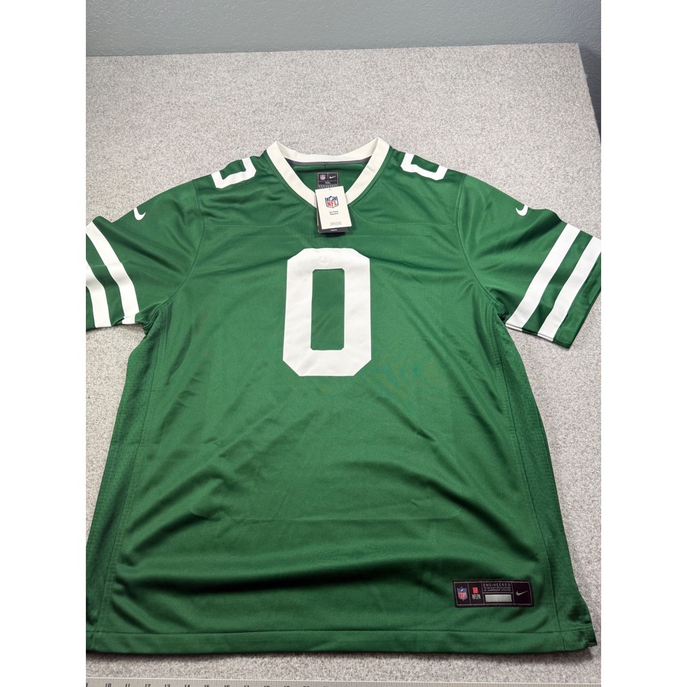 Nike NFL New York Jets Braelon Allen 0 Green Jersey Mens XXL New With Tags
